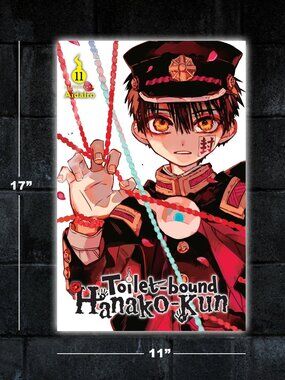 Toilet-Bound Hanako-Kun Vol 11 manga poster - 11x17 wall art print merch anime